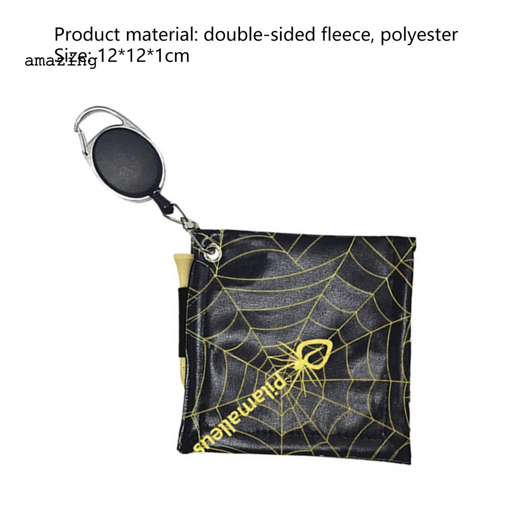 Khăn Lau Bóng Golf Hình Vuông Chống Mòn Tiện Dụng