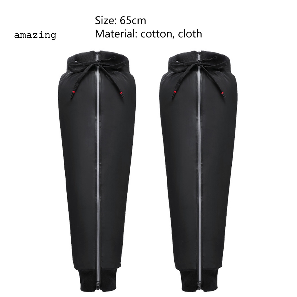 1 Cặp Vỏ Bọc Giày Bốt Đi Tuyết Phản Quang Chống Gió Bền Bỉ Dùng Khi Đi Cắm Trại / Leo Núi Ngoài Trời