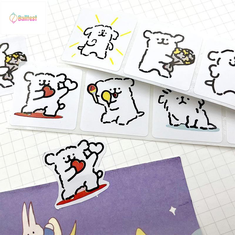 💜Cuộn 200 Hình Dán Sanrio Dễ Thương DIY Trang Trí Dán