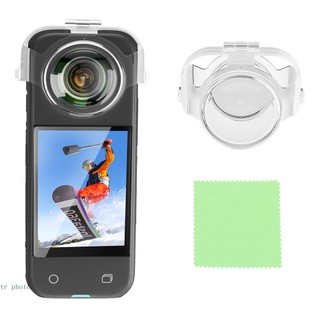 Khung bảo vệ ống kính máy ảnh trong suốt cho insta360 x3 action insta 360 one x3