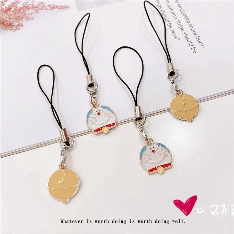 Móc Khóa Điện Thoại Hình Mèo Hoạt Hình Đáng Yêu