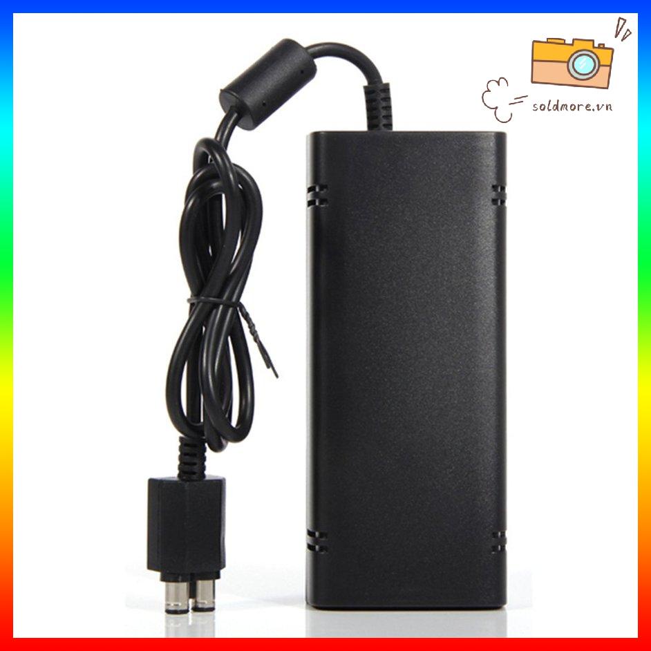 Mini Sealed AC Brick Adapter Cung Cấp Điện cho Xbox 360 Slim Với Cáp Sạc