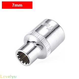 ⭐2023 ⭐Socket 3/8\" Square Driver 6-24mm Chrome Vanadium Steel Ratchet Socket