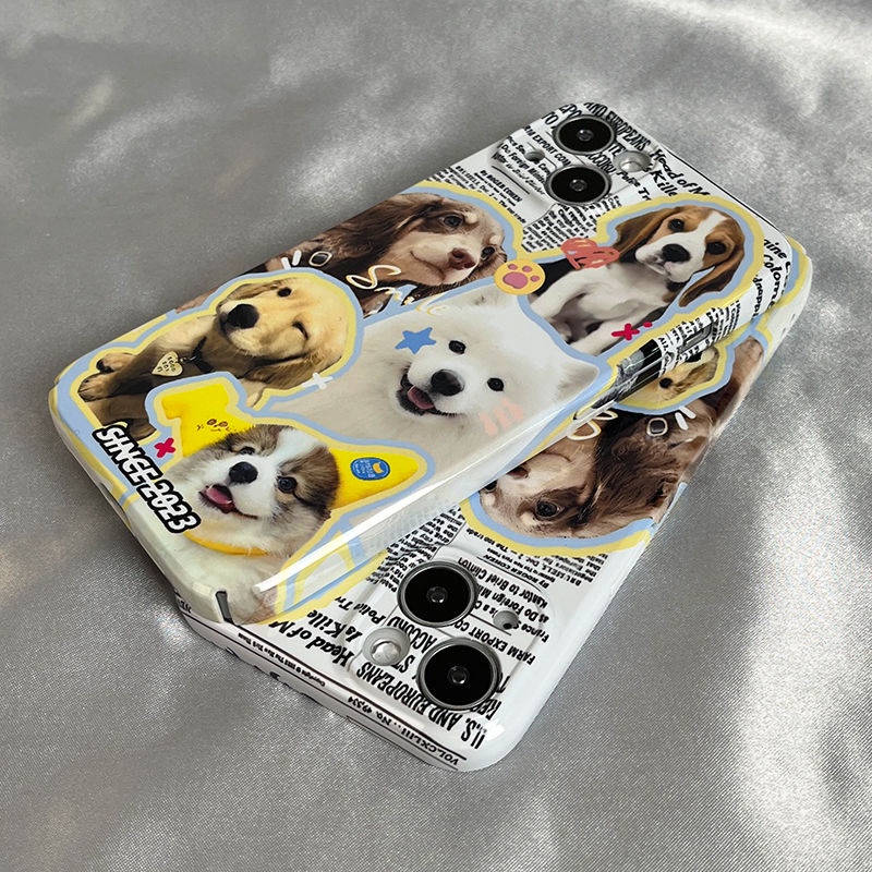 Ốp Điện Thoại Cứng In Hình Tờ Báo Cho iphone14pro713 xs xr11 128 H9JR