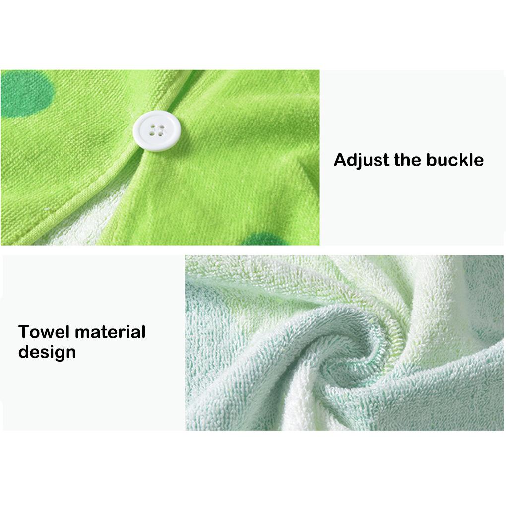 Áo Choàng Tắm Cotton Có Mũ Trùm Họa Tiết Hoạt Hình Xinh Xắn Dành Cho Bé