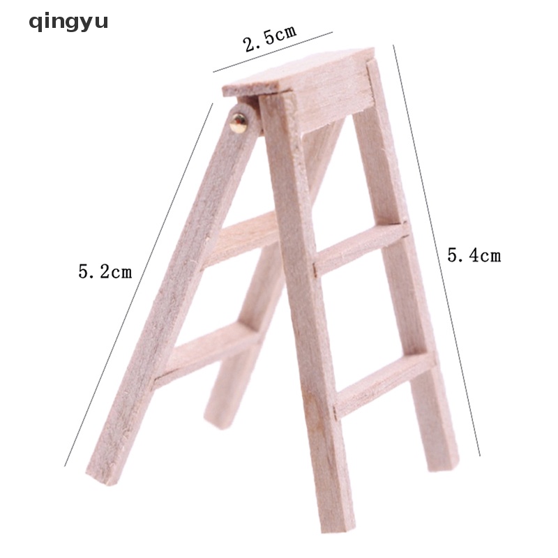 1 Thang Gập Mở Rộng Trang Trí Nhà Búp Bê qingyu