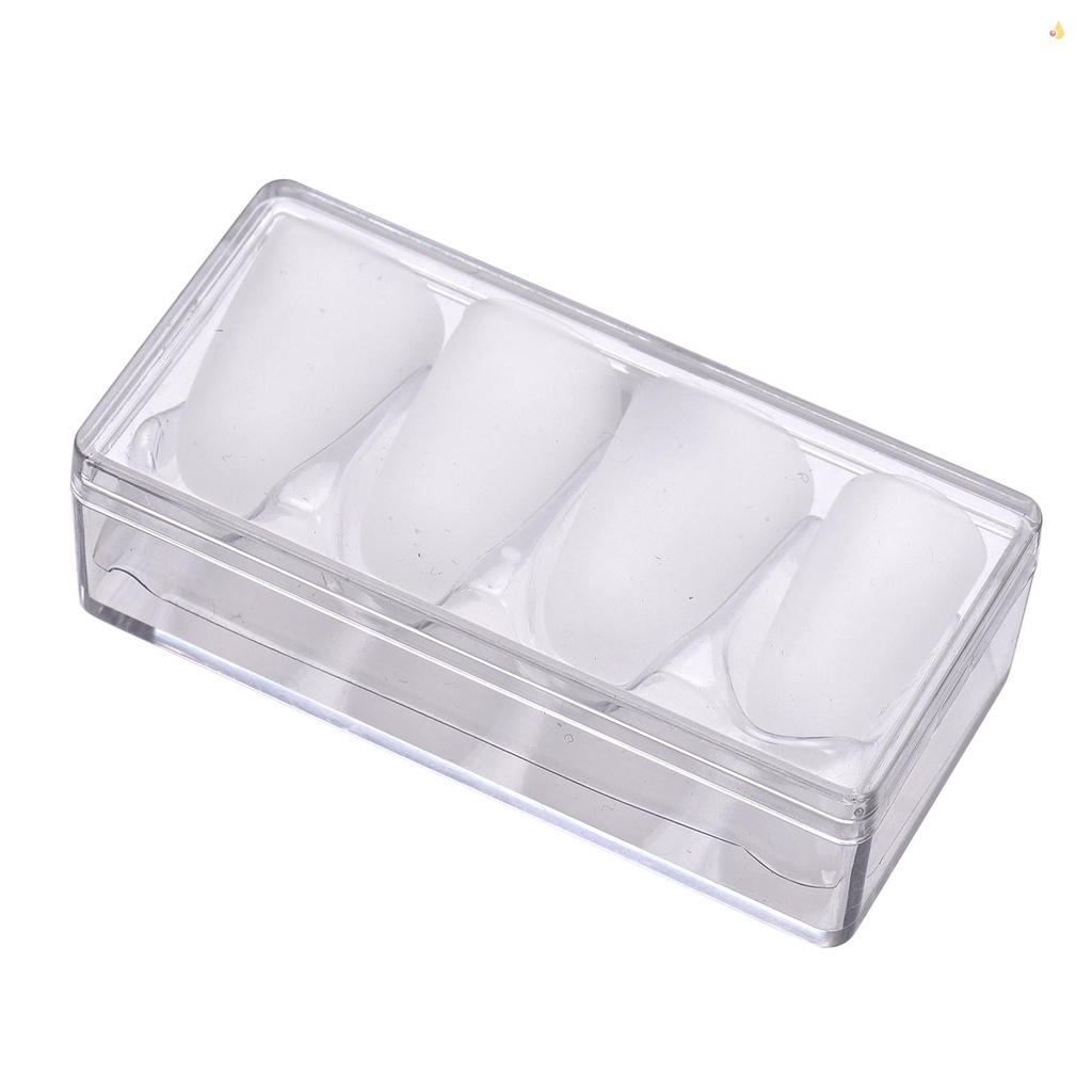 Bộ 4 Nút Bọc Ngón Tay Trái Bằng Silicone Siêu Mỏng Chống Trượt Giảm Đau Cho Đàn Guitar Ukulele