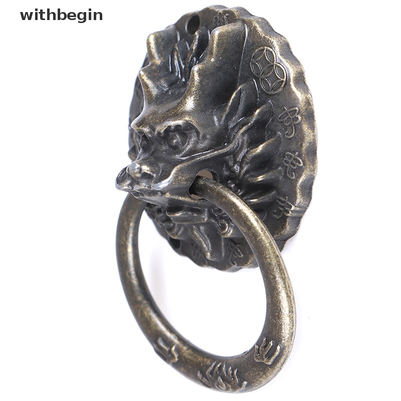 Set 10 Tay Nắm Cửa Tủ Hình Đầu Rồng Phong Cách Vintage