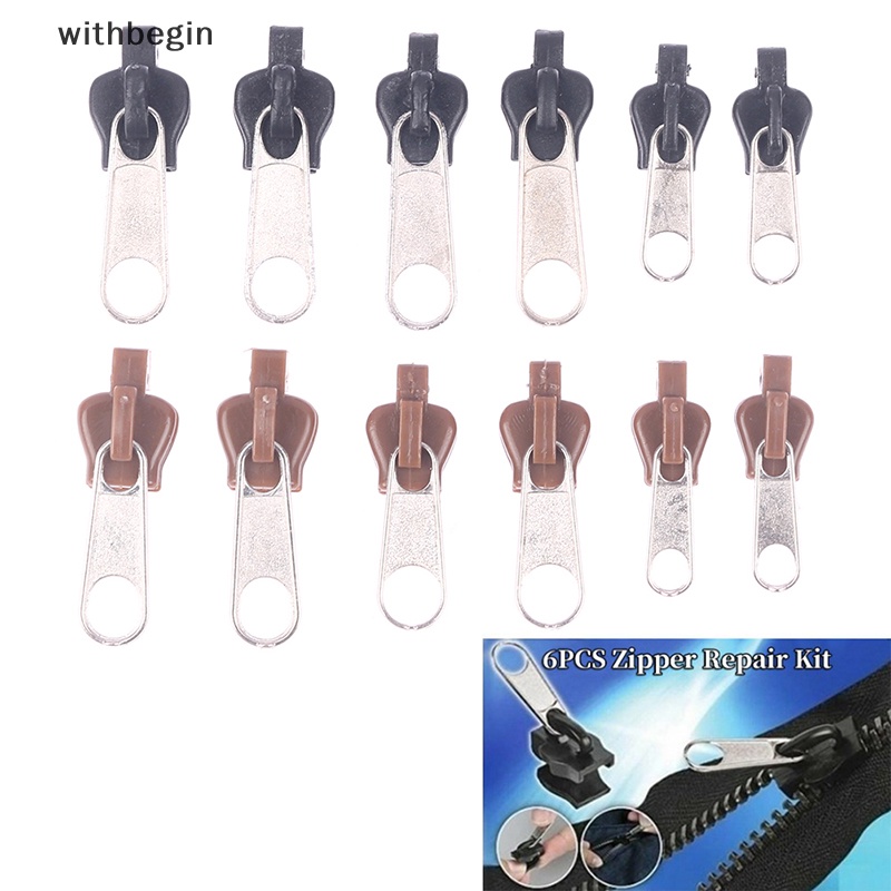 Bộ 6 Món Phụ Kiện Sửa Chữa Khóa Kéo Thay Thế Tiện Dụng