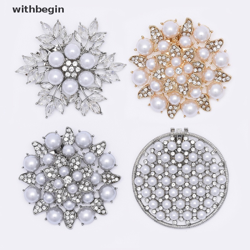 1 Cặp Kẹp Đính Đá Trang Trí Giày Cao Gót DIY Thanh Lịch Cho Cô Dâu