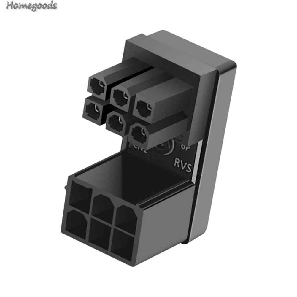 Đầu Chuyển Đổi ATX 8Pin 6Pin Sang 8Pin 6Pin 6Pin 180 Độ Chuyên Dụng Cho Máy Tính Bàn GPU