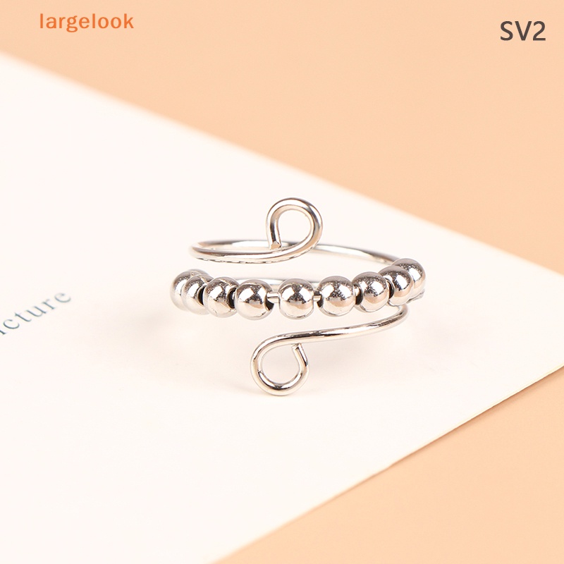 Nhẫn Xoay Tự Do Chống Căng Thẳng Đính Hạt Phong Cách Bohemian