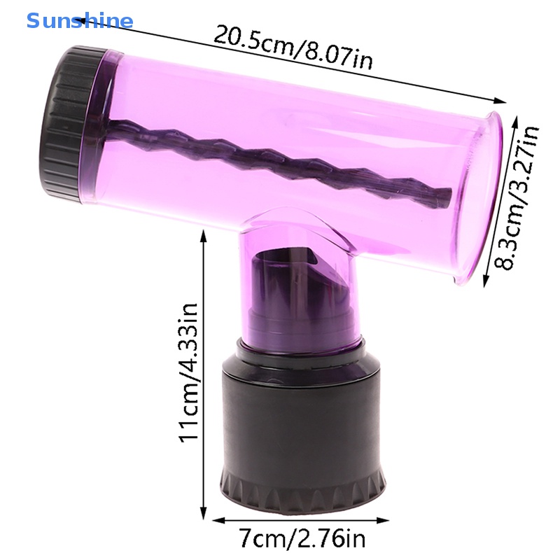 Đầu Khuếch Tán DIY Gắn Ống Cuộn Sấy Tóc Tiện Dụng