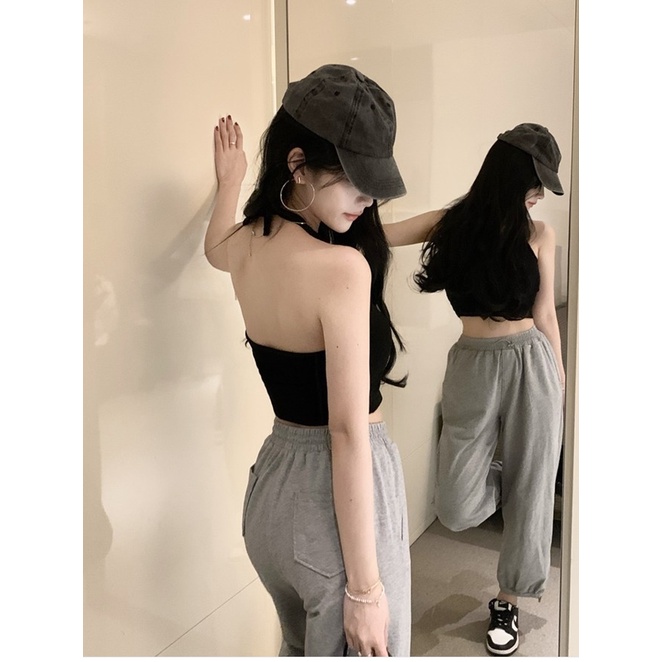 Áo Hai Dây Hở Lưng Thời Trang Mùa Hè Quyến Rũ Cho Nữ