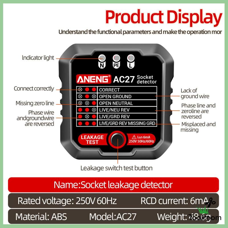 Dụng Cụ Kiểm Tra Điện Áp Phân Cực Đầu Ra