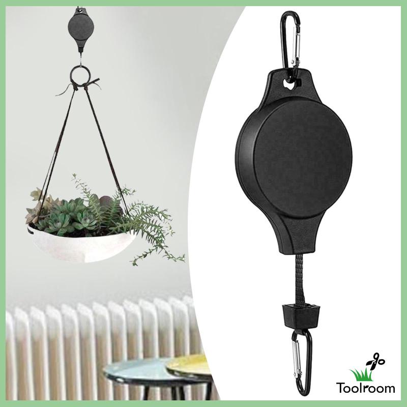 Ròng Rọc Treo Chậu Cây Có Thể Thu Gọn Tiện Dụng Cho Sân Vườn