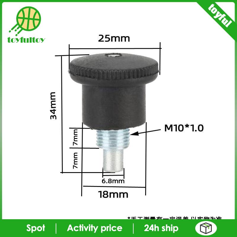 Núm Vặn Chốt Lò Xo Màu Đen Siêu Bền Tiện Dụng Cho Người Tập Gym / Thể Hình