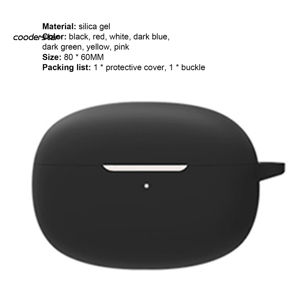 Vỏ Bảo Vệ Hộp Sạc Tai Nghe Bluetooth Không Phai Kèm Móc Khóa Cho EDIFIER Fitpods