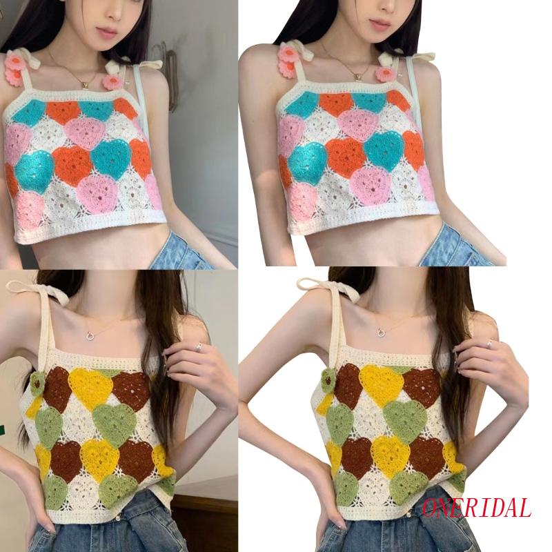 Áo Dệt Kim Không Tay Thắt Nơ Thời Trang Mùa Hè Dành Cho Nữ