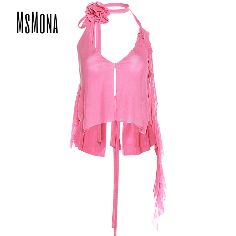 Áo Tank Top Hai Dây Màu Trơn Thời Trang 2023 Dành Cho Nữ