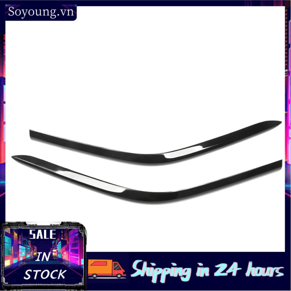 Soyoung Front Fog Light Trim  Scratch Resistant Bumper Lamp Cover Protective Easy Installation Stylish Design for CR-V 2023 Onwards