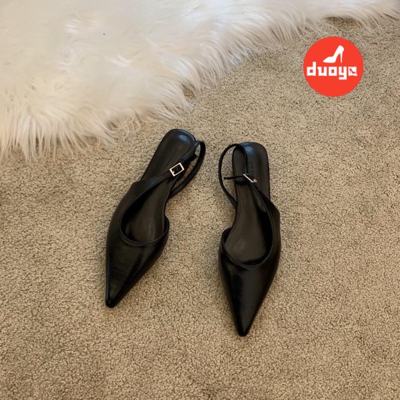 Giày Sandal Cao Gót Mũi Nhọn Thời Trang Xuân Hè Dành Cho Nữ 2022