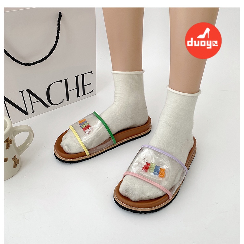 Dép Xỏ Ngón Thể Thao Đế Phẳng Dày Dặn Chống Trượt Thoải Mái Phong Cách Mùa Hè 2022