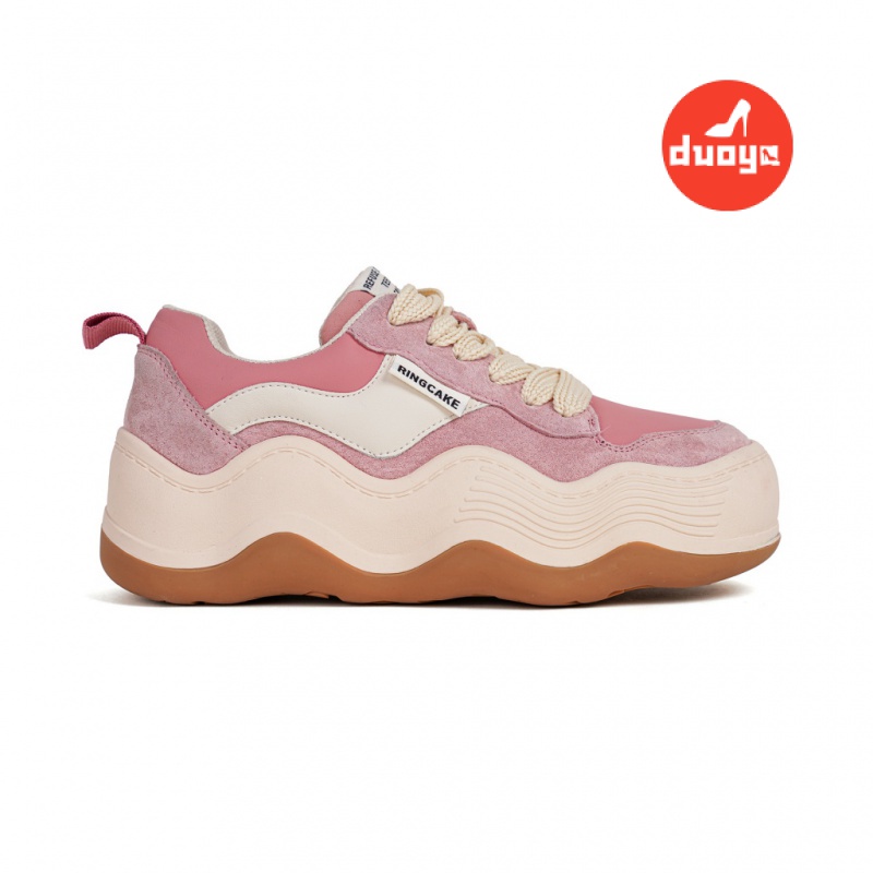 Duoya Factory Thẳng Hàng ~ [Hàng Có Sẵn] {} Giày Thể Thao Đế Dày Màu Cầu Vồng Ngựa Con ~ Giày Thể Thao Giản Dị Miễn Phí Vận Chuyển