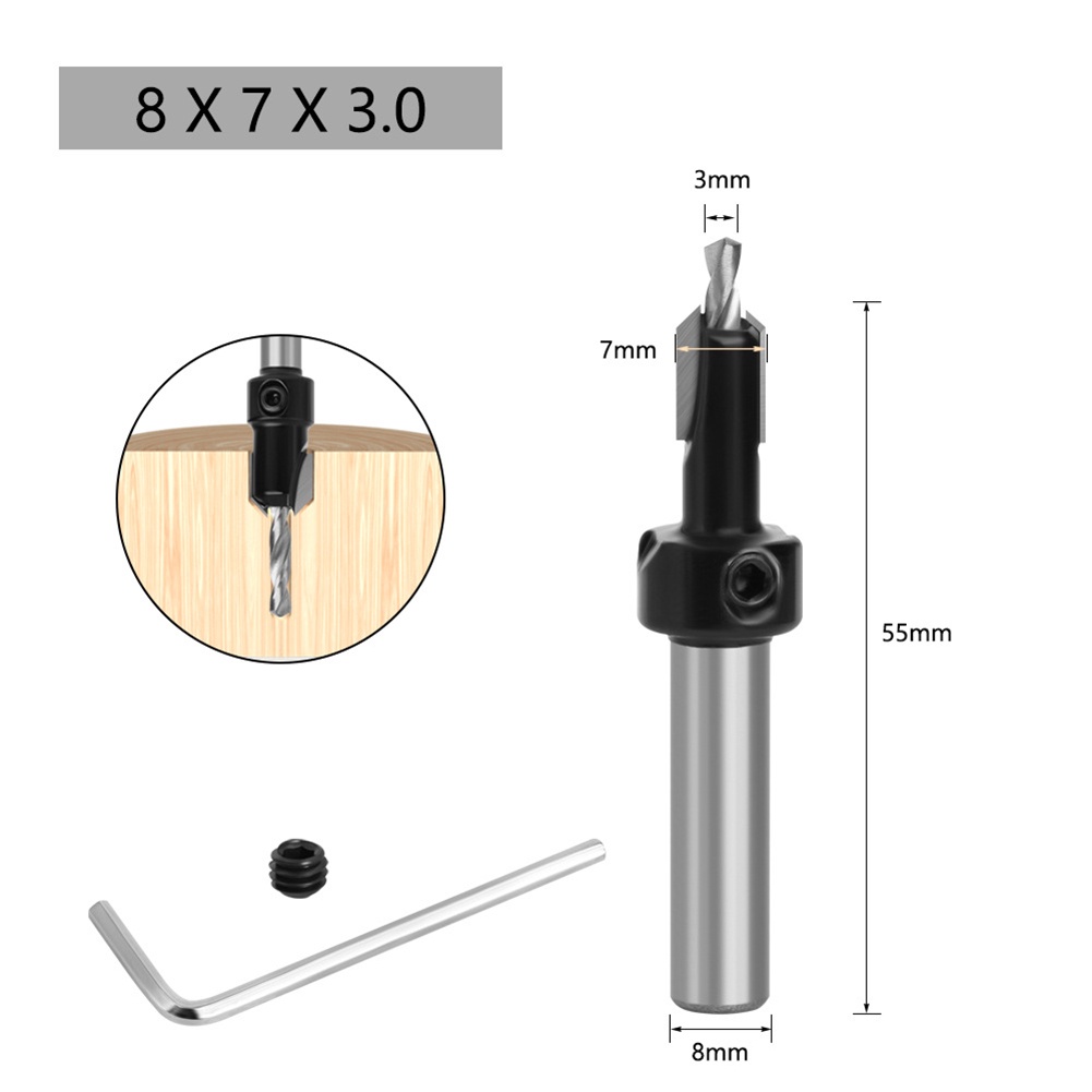 Mũi Khoan Gỗ HSS Độ Chính Xác Cao Chuyên Dụng