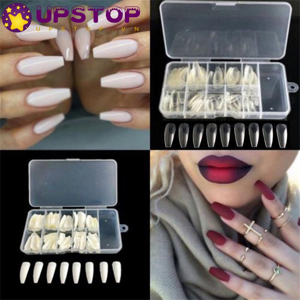 Bộ 100 / 600 Móng Tay Giả Múa Ba Lê