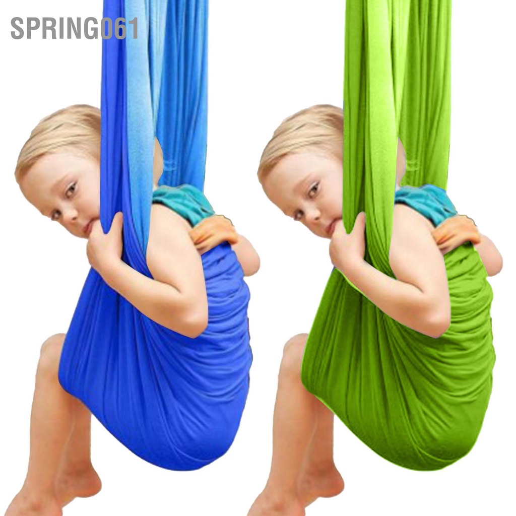 Spring061 Võng đàn hồi trẻ em Trong nhà Ngoài trời Trẻ cảm giác Đu tập thể dục tại yoga