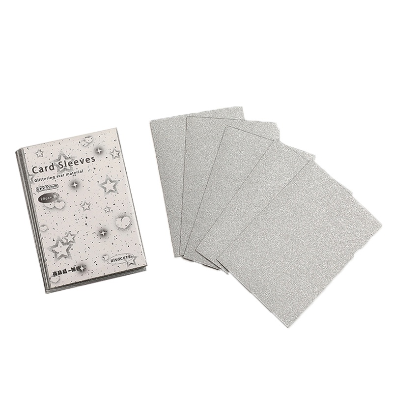 Set 20 Tấm Phim Dày 0.2mm Màu Kẹo Bảo Vệ Thẻ Ảnh
