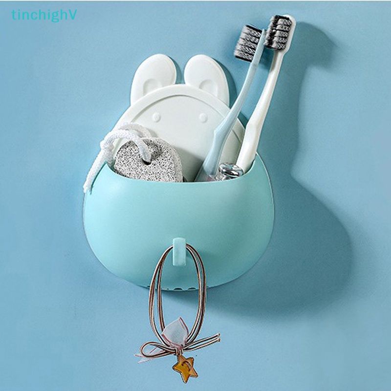 Giá Đỡ Bàn Chải Đánh Răng Gắn Tường Hình Thú Hoạt Hình Trang Trí Phòng Tắm