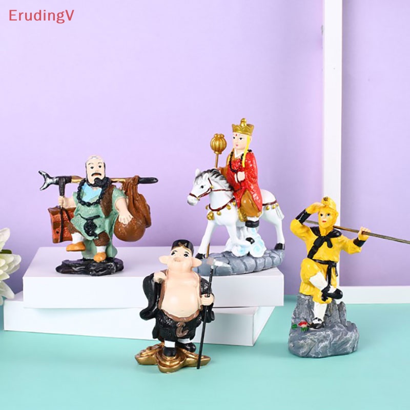 [ErudingV] Trang Trí Tây Long Kỳ Lân Wukong Lợn Bajie Sha Khỉ