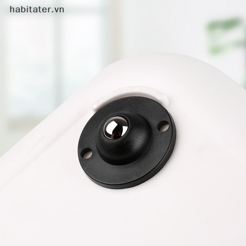 Bánh Xe Ròng Rọc Xoay 360 Độ Mini Bằng Thép Không Gỉ Thông Dụng Cho Thùng Rác Nội Thất