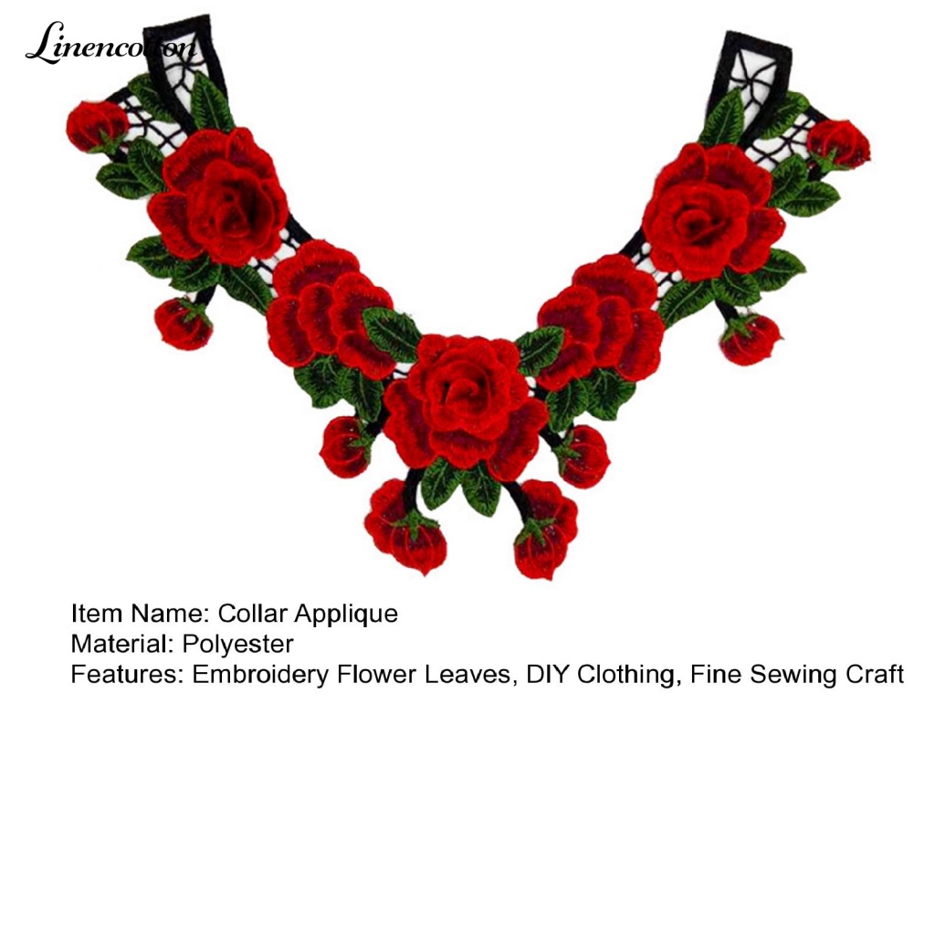 Miếng Vải Cotton Lanh Phối Ren Họa Tiết Hoa Tinh Tế Dùng May Vá Quần Áo Thủ Công