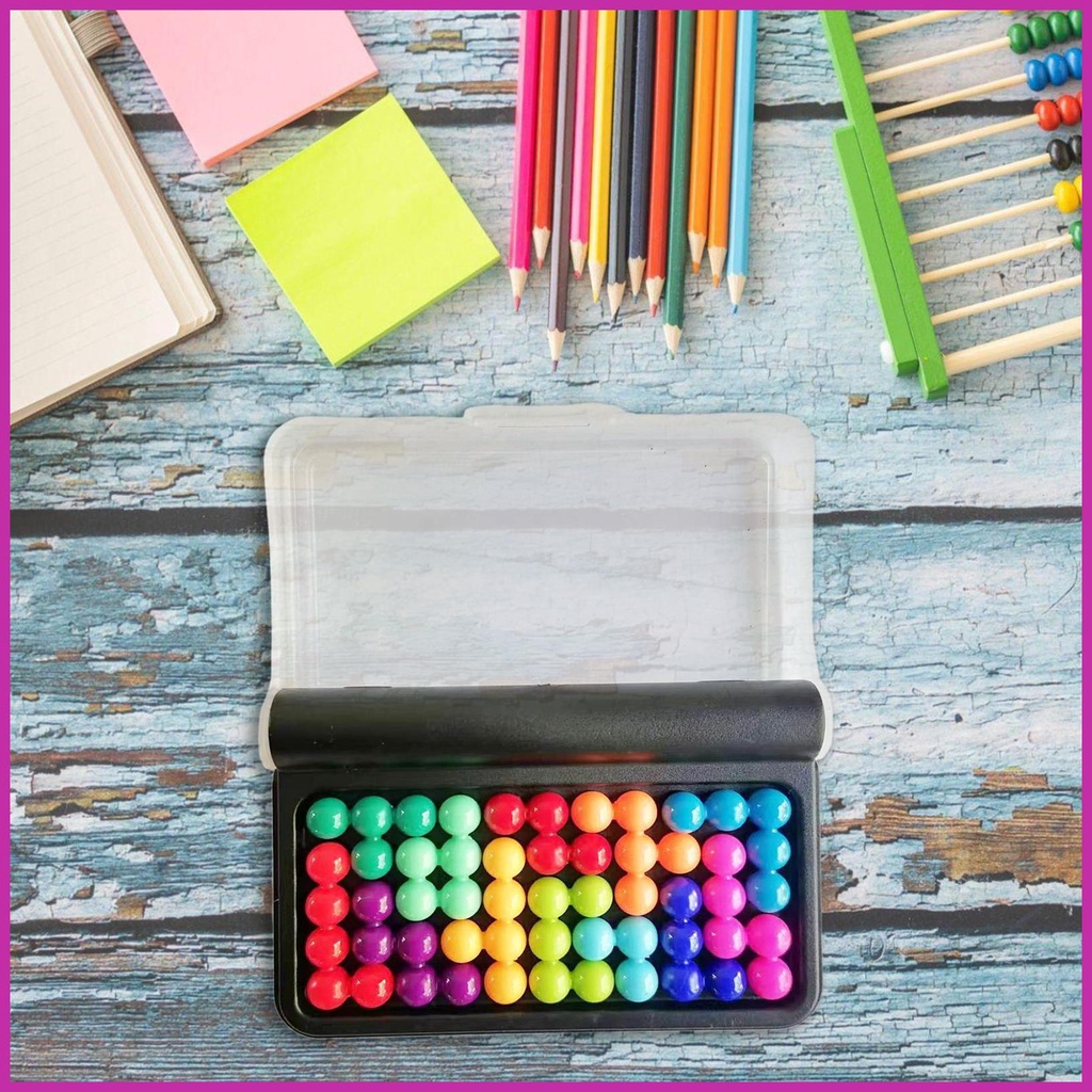 Bộ Đồ Chơi Hạt 3D Kỹ Năng Trí Thông Minh Cho Trẻ Em