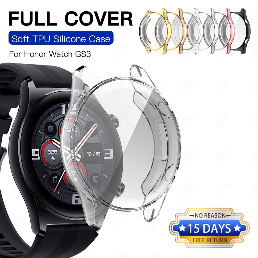 Ốp Silicon Bảo Vệ Màn Hình Chống Trầy Xước Nhiều Màu Cho Huawei Honor Watch GS 3 GS3