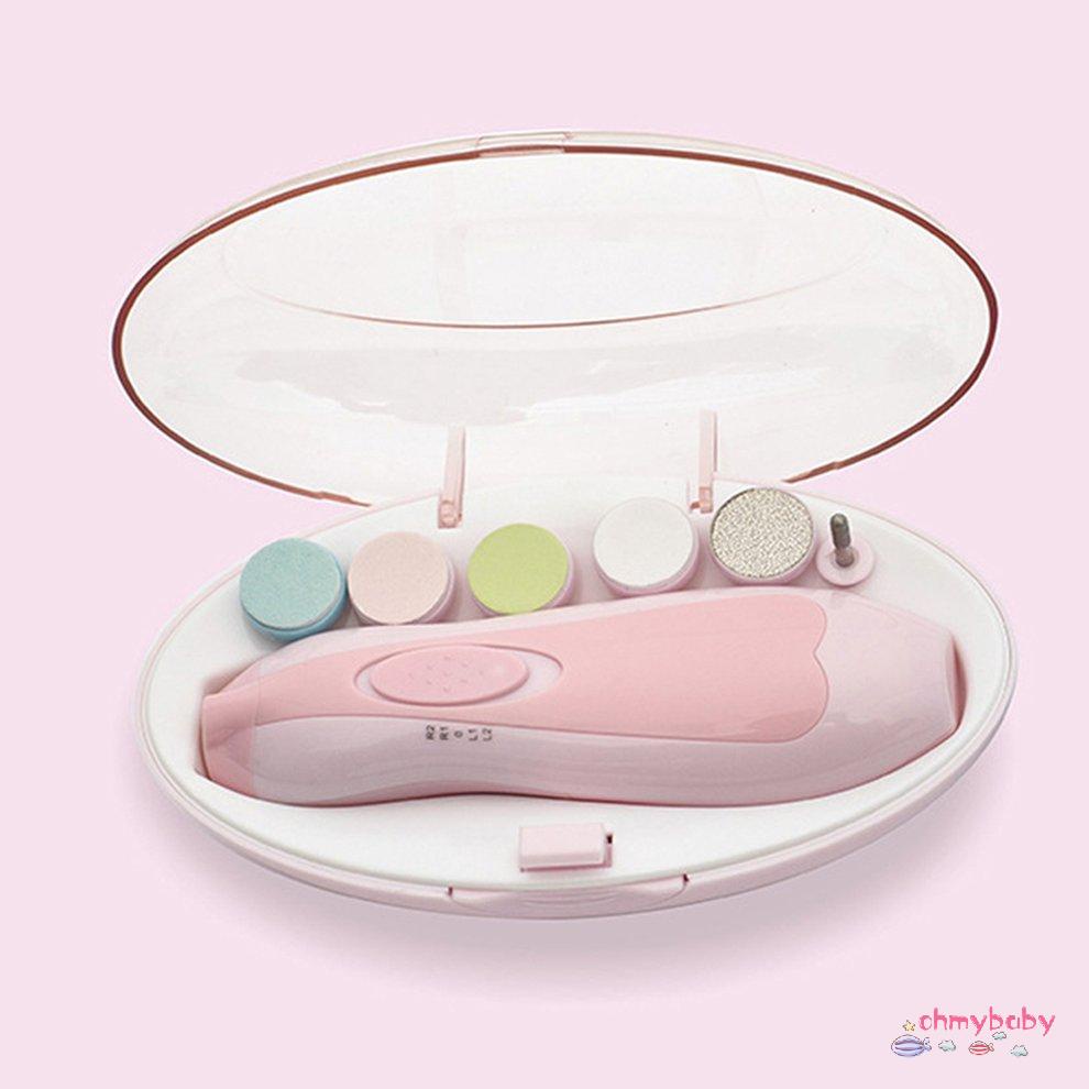 [Trong kho] Dụng cụ cắt móng tay bằng điện cho bé Bộ dụng chăm sóc phụ kiện trẻ em [P/8]