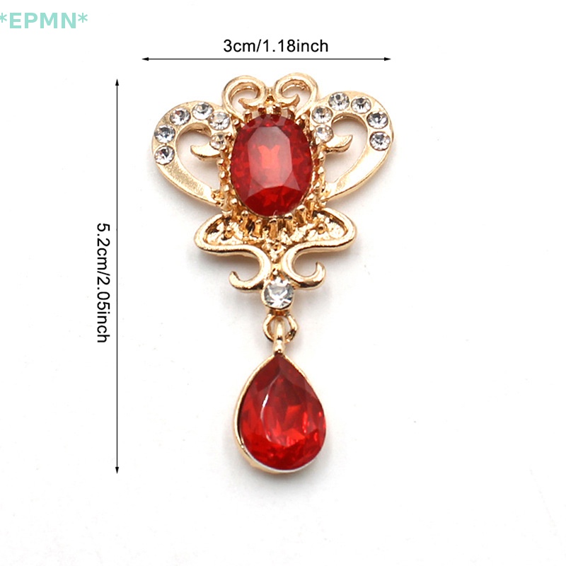 Ghim Cài Áo Bằng Acrylic Và Kim Loại 52 * 30mm DIY Mới