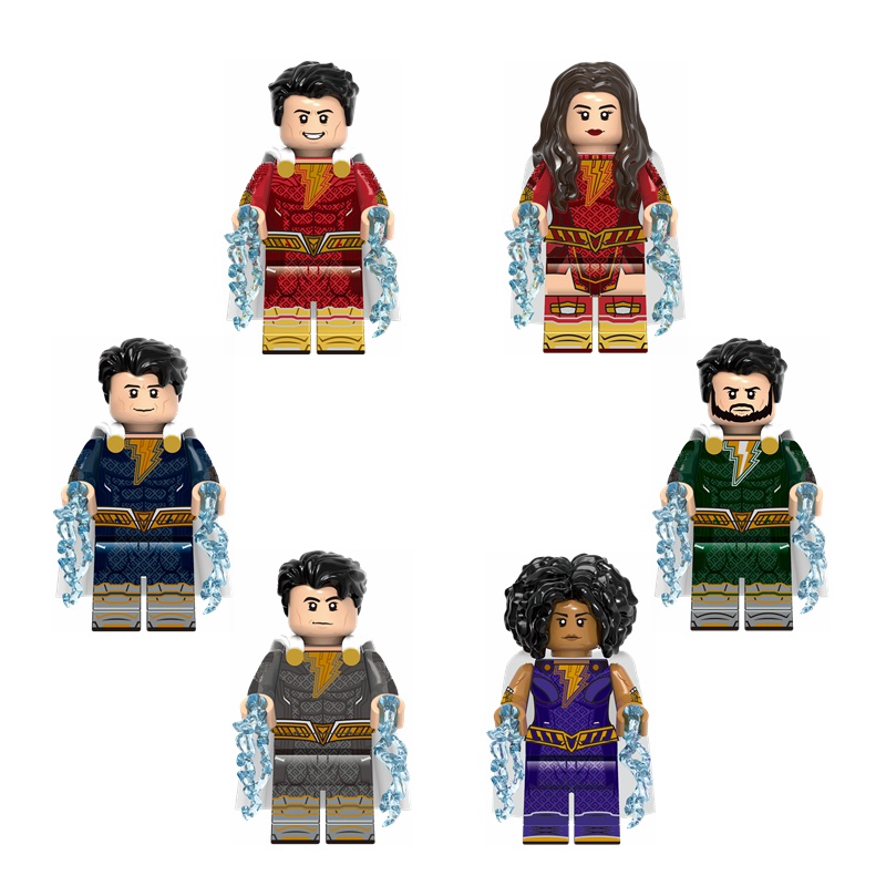 Shazam Fury of the Gods Freddy Freeman Đồ Chơi Lắp Ráp Mô Hình Nhân Vật Phim Giáo Dục Cho Trẻ Em DIY