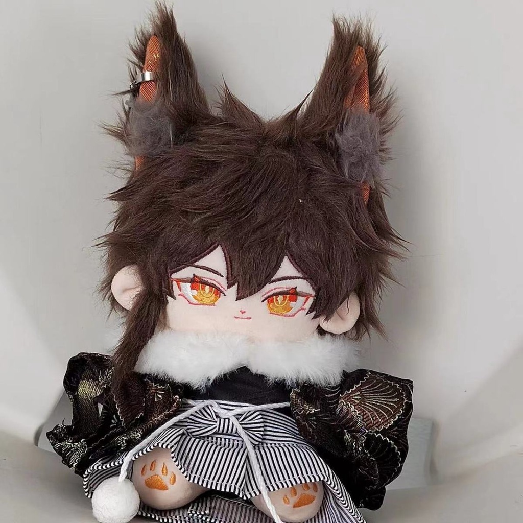 Búp Bê Nhồi Bông 20cm Hình Nhân Vật Anime Zhongli