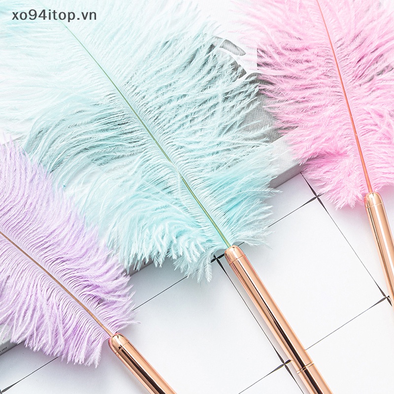 Xoitop Bút Bi Tay Cầm Bằng Kim Loại Kiểu Vintage Cá Tính Vui Nhộn Làm Quà Tặng Đám Cưới Trường Học