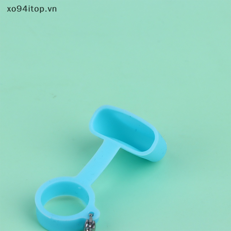 Dây Đeo Cổ Bằng Silicon Có Vòng Kim Loại Chống Bụi Cho XOITOP