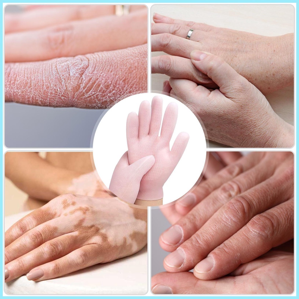 Găng Tay Giữ Ẩm Chống Trượt Có Thể Tái Sử Dụng Dùng Khi Ngủ