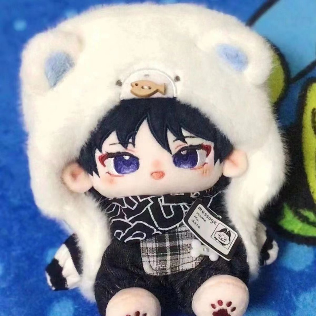 Yuanshen Sanbing Búp Bê Nhồi Bông Cotton Hai Chiều Mặc Đồ Đáng Yêu Dành Cho Bé Trai