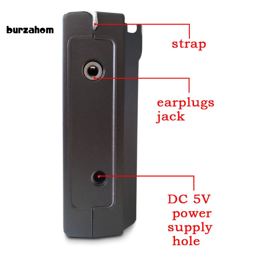 Radio Kỹ Thuật Số Thu Sóng AM / FM / SW Bur HRD-1032