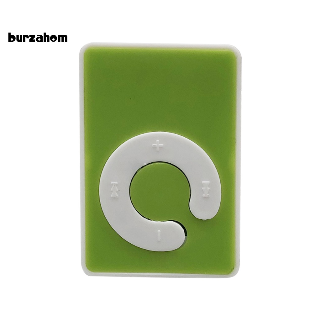 Máy Nghe Nhạc MP3 Mini Hỗ Trợ Thẻ Nhớ TF Có Kẹp Hỗ Trợ USB