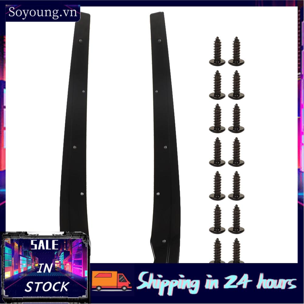 Soyoung Bumper Corner Guard Rear Bumper Spoiler Sporty Look Aerodynamic Design for 5 Series G30 Sedan M Sport