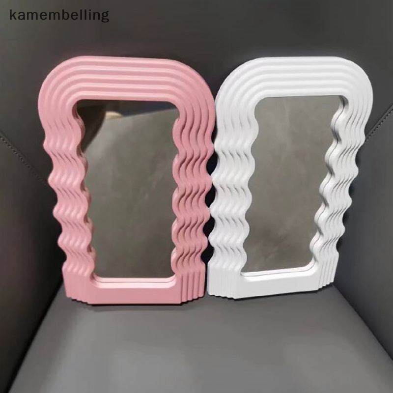 Kamembelling Gương Trang Điểm Để Bàn Kèm Giá Đỡ Tiện Dụng